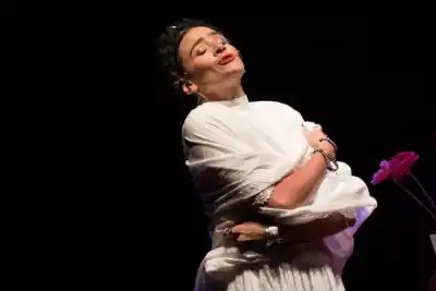 Laura Azcurra se convirtió en Frida Kahlo y San Luis no se lo quiso perder