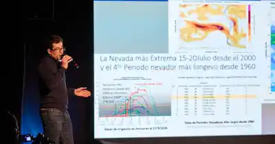 Mendoza estrena un portal que muestra cuánta agua guarda la nieve de la Cordillera