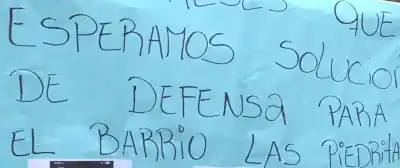 Vecinos de Las Piedritas perdieron todo hace 8 meses y ahora el río vuelve a crecer