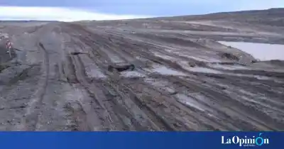La lluvia complicó la Ruta 40: el tramo entre Gregores y Tres Lagos quedó intransitable