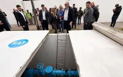 Lules: abrí la canilla y ya no sale agua, el pozo que promete cambiar la historia de medio pueblo