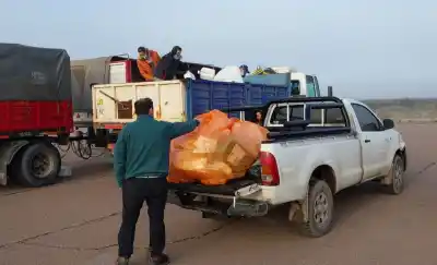 La cita en el aeródromo de 25 de Mayo para vaciar bidones del campo: qué hay que llevar