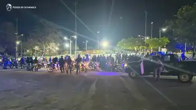 El control nocturno que dejó 40 motos secuestradas y una sorpresa judicial