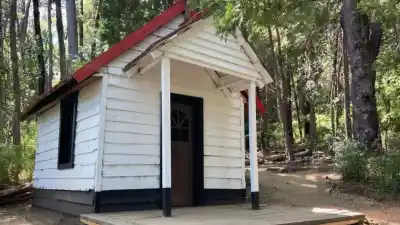 El tesoro de madera que duerme en una isla del lago Lácar y casi nadie conoce