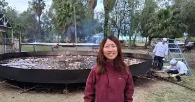 Dejó el mate en un puesto y contó lo que más le llamó la atención de San Juan