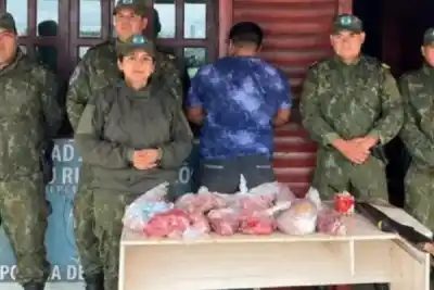 El "cuatrero delivery" de Corrientes repartía carne puerta por puerta: la Policía Rural lo esperaba