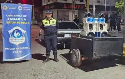 Recorrida preventiva en Famaillá: terminaron demorados y con el auto retenido