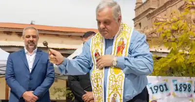 Una bodega salesiana de Maipú metió su vino en la misa más importante del año