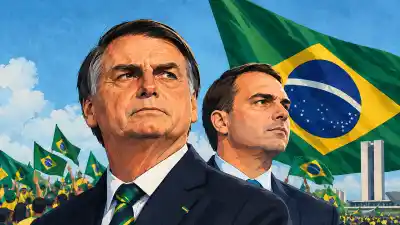Bolsonaro no puede ser candidato, pero su hijo ya hizo algo que Lula no esperaba