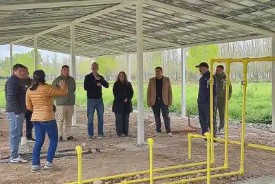 La sala de alimentos de San Patricio del Chañar ya tiene un avance del 42%: qué falta para que abra