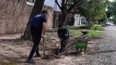 Santa Fe: las zanjas que tenían tapadas hace 50 años quedaron al descubierto
