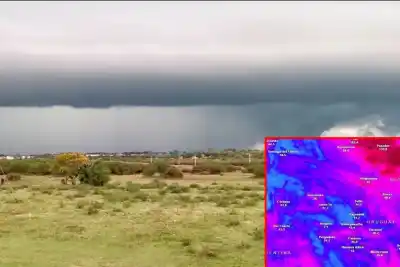 Alerta amarilla en Entre Ríos: las zonas donde las tormentas no darán tregua hasta la noche