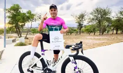 El ciclista catamarqueño que arrasa con dos victorias al hilo y ya apunta a La Vuelta al Valle