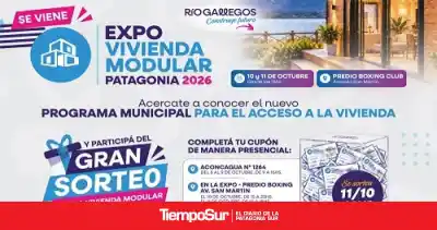 Río Gallegos: anotate para el sorteo de una casa modular en la Expo Vivienda