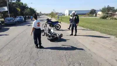 Hombre hospitalizado tras un accidente en la ruta 325