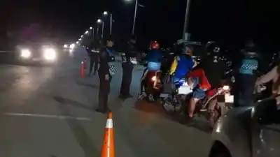 Salieron a la ruta a controlar y no esperaban este número: 158 dieron positivo