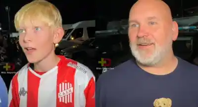 Un hincha islandés en Ciudadela y la frase de un ciruja no vidente que se volvió viral