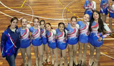 Ocho patinadoras de Alem viajaron a Miramar y volvieron con un resultado que habla solo