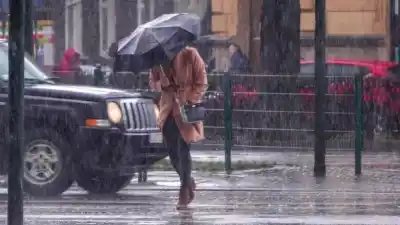 Neuquén amanece con lluvia y nieve: las zonas donde el viento superará los 50 km/h
