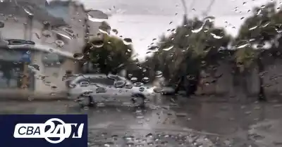 Alerta naranja en Córdoba: las tormentas llegan con granizo y hasta 80 milímetros en una zona clave