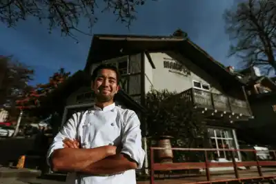 Bariloche a la Carta: el chef Take esconde trucha y cerdo en platos que no te esperás