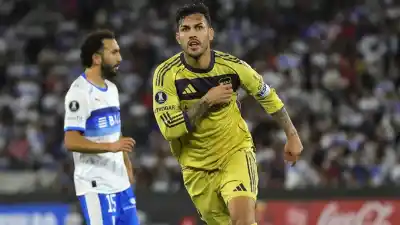 Un golazo en su debut continental desató un festejo que ya es ritual en el equipo