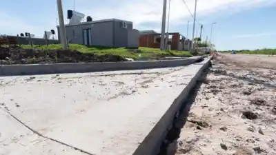 Un barrio de Paraná cambia de cara: la obra que ya tocó 59 cuadras y esperan 500 familias