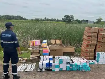 Control de rutina en Mansilla: lo que viajaba en un utilitario terminó secuestrado