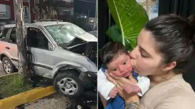 Quedó libre el conductor que chocó y mató a un bebé de 10 días en Punta Lara