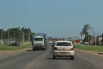 Intentó robarle a un camionero en plena lluvia en la Ruta 12 y los choferes lo esperaron