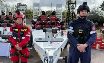 La Policía de La Pampa sumó 200 cascos y 30 cámaras: cómo se repartirán