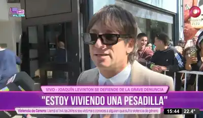 Levinton volvió a la TV y habló de la denuncia en su contra: "Es una pesadilla"