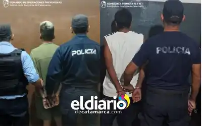Dos detenidos en la Capital: uno entró a un supermercado céntrico y el otro atacó a un hombre de 50 años