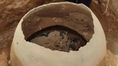 Una vecina dio aviso y los arqueólogos se toparon con un hallazgo de hace mil años