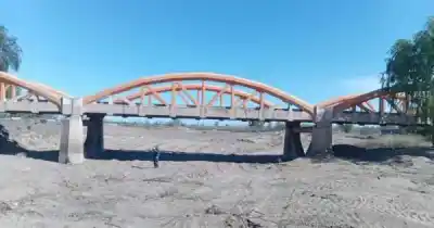 Lavalle: sacaron 12.000 metros cúbicos de sedimento del río y hay una razón que mira al deshielo