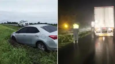 Emboscada en ruta provincial: un camionero fue interceptado y golpeado para robarle una fortuna