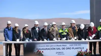Litio en Salta: la cifra que dejó la inauguración de POSCO y que nadie esperaba