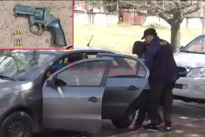 Publicó un arma en redes y pactó la entrega: quién lo esperaba en la Escuela Hogar