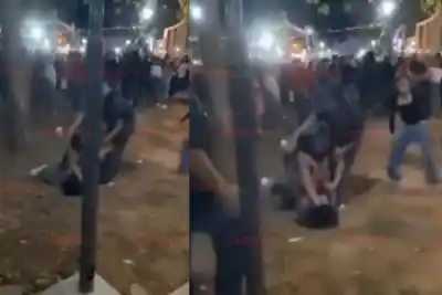 Festejaban el cumpleaños de Monte Quemado y dos mujeres terminaron a golpes en la plaza