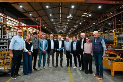 Gualeguaychú: la metalúrgica que ya emplea a 500 familias sumó un respaldo clave para su próxima jugada