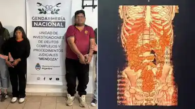 Iban a Río Gallegos con 199 cápsulas en el cuerpo: lo que encontraron en el aeropuerto