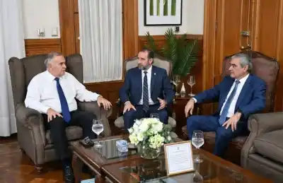 Jaldo recibió a Alfaro y Juri: el tema que se coló en la reunión y nadie confirmó