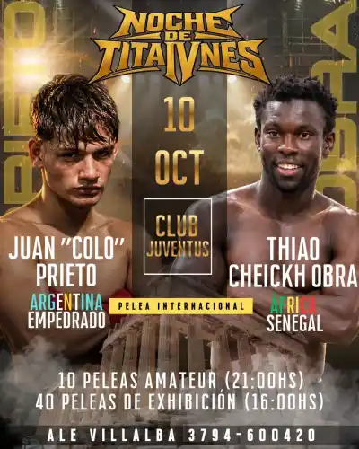 Corrientes se prepara para una noche de boxeo con 40 exhibiciones y un título en juego