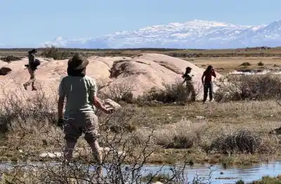 Recorrieron 1.644 km por el oeste pampeano y volvieron con un hallazgo que pocos esperaban