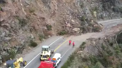 Lluvias en la cordillera: los desprendimientos que tienen en vilo a San Martín de los Andes