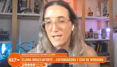 Eliana Bracciaforte: "Ahora desde tu casa con una cuenta de IA podés empezar"