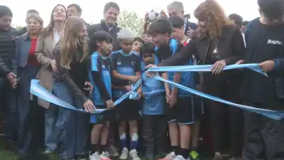 El barrio El Progreso esperó 40 años por este lugar: ahora los chicos ya no juegan sobre tierra