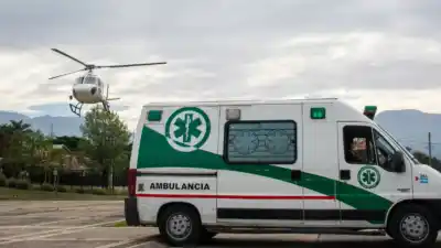Se cayó del caballo en la Quebrada de Reyes y el rescate llegó desde el aire