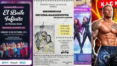 El Baile Infinito, Memorias de una alcahueta, MMA y K-Pop: la agenda que mueve a Neuquén este fin de semana