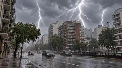 El aire frío que llega desde el sur pone en alerta a siete provincias: dónde se vienen los 140 milímetros